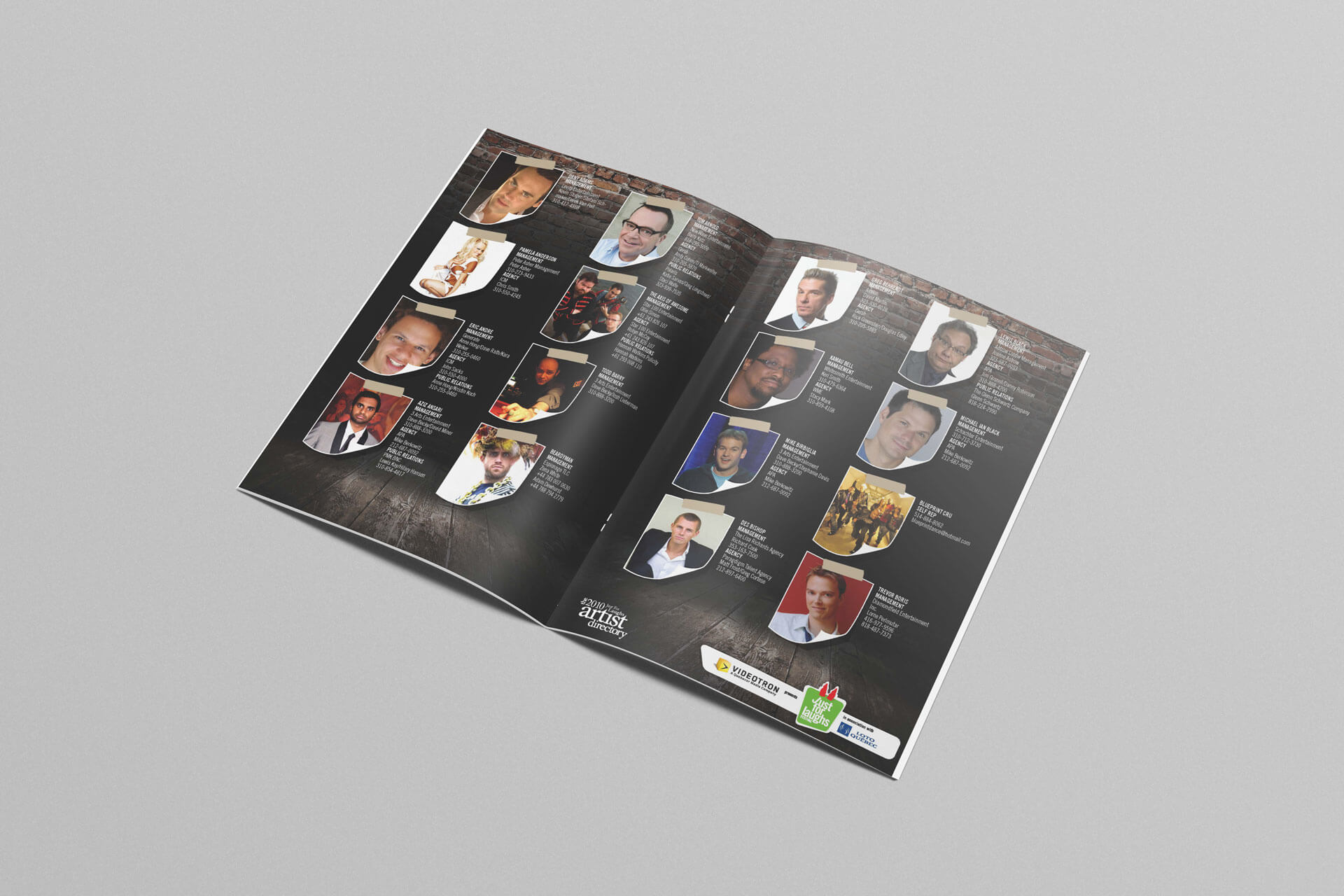 Just For Laughs Artist Directory Brochure 2